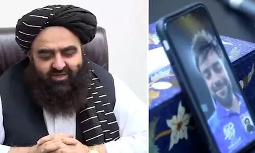 Amir Khan Muttaqi, Rashid Khan