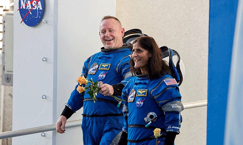 സുനിത വില്യംസും ബു​ച്ച് വി​ൽ​മോ​റും