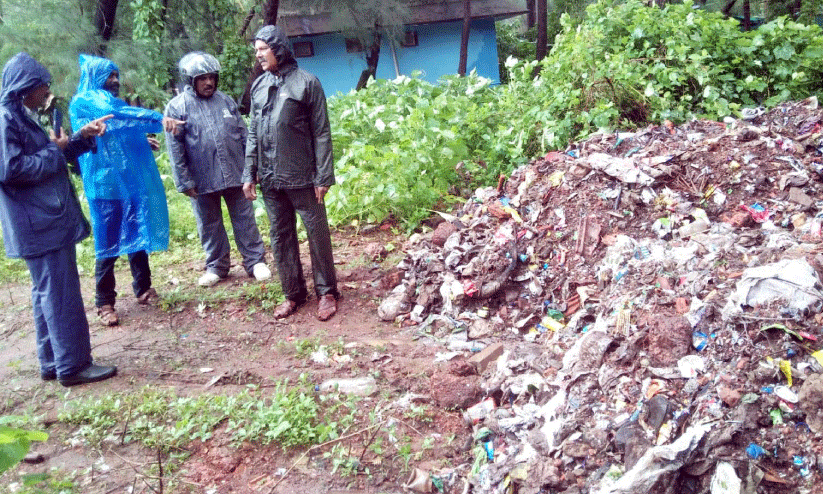 garbage dump garbage dump