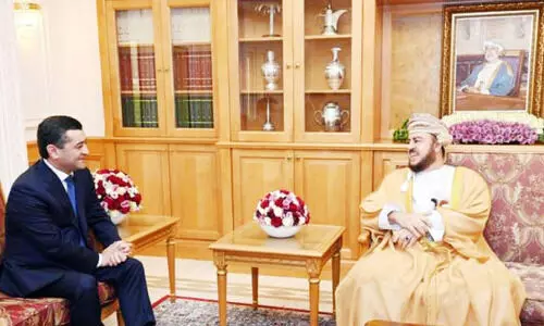 ഉ​സ്​​ബ​കി​സ്താ​ൻ വി​ദേ​ശ​കാ​ര്യ മ​ന്ത്രി ഉ​പ​പ്ര​ധാ​ന​മ​ന്ത്രി​യു​മാ​യി കൂ​ടി​ക്കാ​ഴ്ച ന​ട​ത്തി