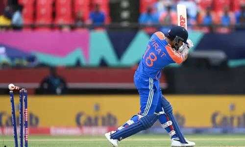 നിരാശപ്പെടുത്തി കോഹ്ലിയും പന്തും; മത്സരം തടസ്സപ്പെടുത്തി മഴ; ഇന്ത്യ രണ്ടിന് 65