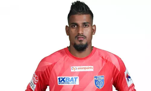 ഗോൾകീപ്പർ നോറ ഫെർണാണ്ടസ് കേരള ബ്ലാസ്റ്റേഴ്സിൽ