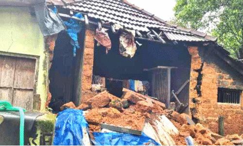 house collapsed house collapsed