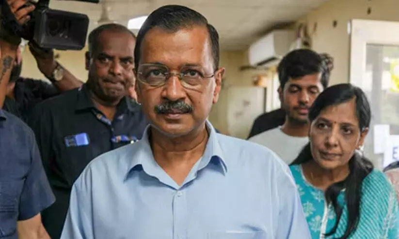 മദ്യനയ അഴിമതി: കെജ്രിവാൾ 14 ദിവസം ജുഡീഷ്യൽ കസ്റ്റഡിയിൽ മദ്യനയ അഴിമതി: കെജ്രിവാൾ 14 ദിവസം ജുഡീഷ്യൽ കസ്റ്റഡിയിൽ