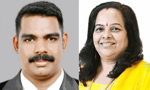 CP Ranjith and Geetha Venugopal