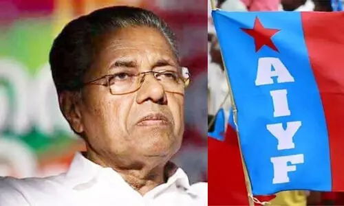Pinarayi Vijayan, AIYF