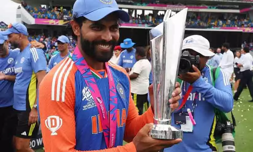 രോഹിതിനും കോഹ്ലിക്കും പിന്നാലെ രവീന്ദ്ര ജദേജയും ട്വന്റി 20 മതിയാക്കി രോഹിതിനും കോഹ്ലിക്കും പിന്നാലെ രവീന്ദ്ര ജദേജയും ട്വന്റി 20 മതിയാക്കി