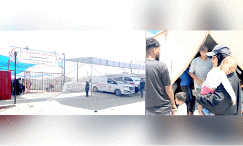 Kuwait field hospital in Gaza