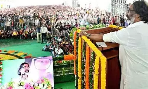 ബി.ജെ.പിയെ തുരത്താൻ ‘കലാപം’ പ്രഖ്യാപിച്ച് ഹേമന്ദ് സോറൻ