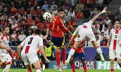 സ്പാനിഷ് ആക്രമണം; പിടിച്ചുകെട്ടി ജോർജിയ