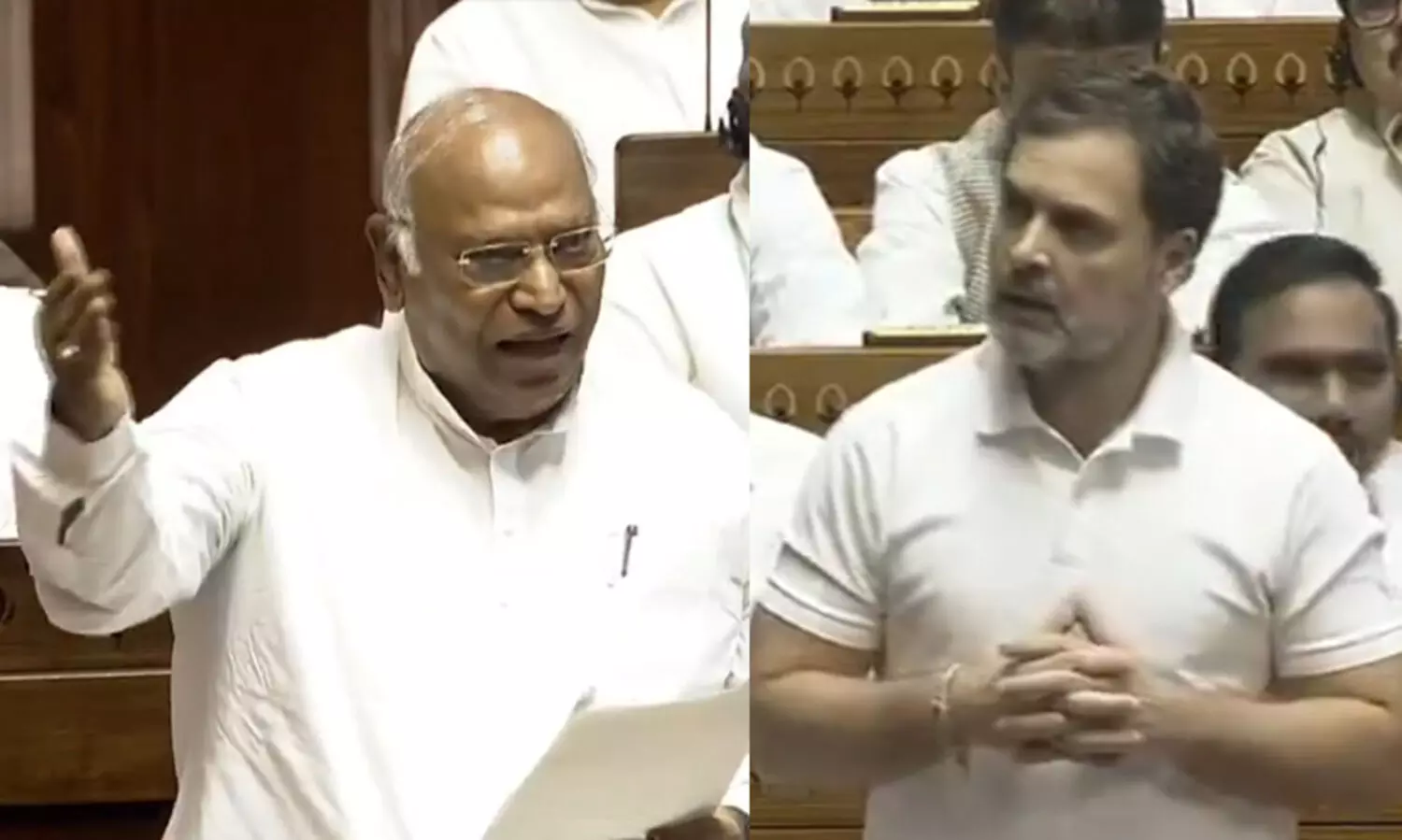 Rahul Gandhi, Mallikarjun Kharge