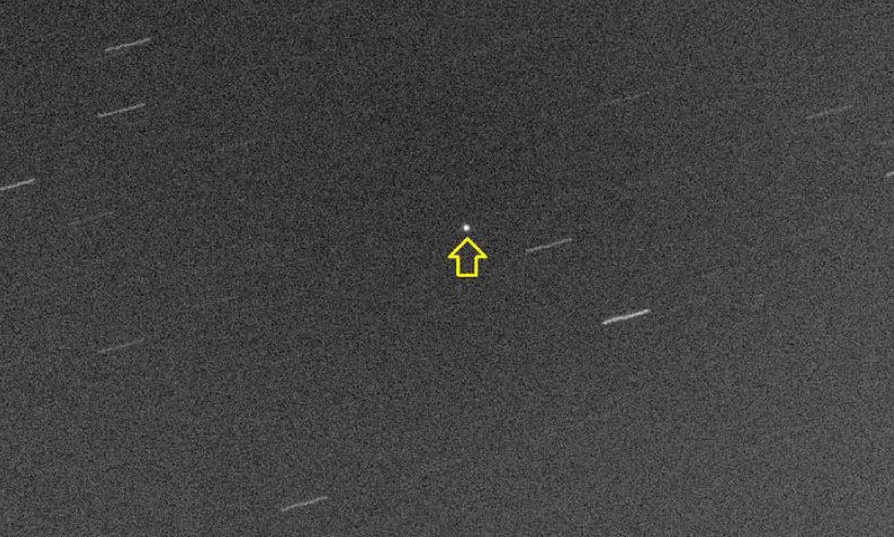 കൗ​തു​കം നി​റ​ച്ച്​ ആ​കാ​ശ​ത്ത്​ ഛിന്ന​ഗ്ര​ഹം