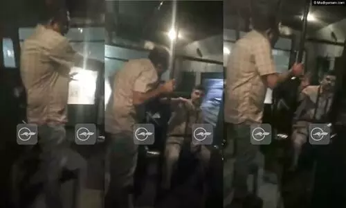 KSRTC Conductor Attacked