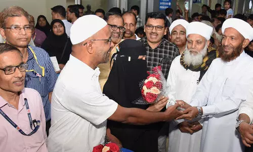 ഹാജിമാരുടെ ആദ്യസംഘം കരിപ്പൂരിൽ തിരിച്ചെത്തി