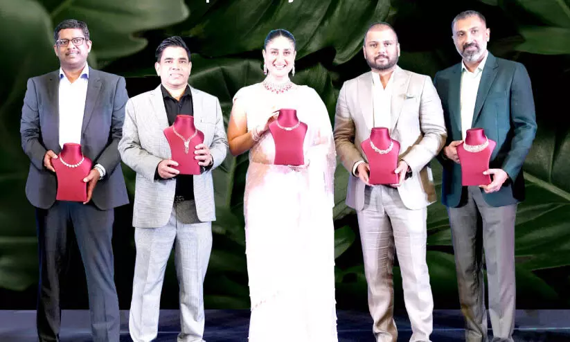 പുതിയ വജ്രാഭരണ ശേഖരവുമായി മലബാർ ഗോൾഡ് പുതിയ വജ്രാഭരണ ശേഖരവുമായി മലബാർ ഗോൾഡ്