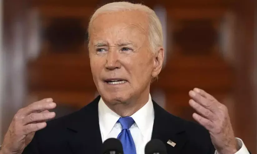 ട്രംപിന് നിയമപരിരക്ഷ; സുപ്രീംകോടതി വിധി അപകടകരമായ കീഴ്വഴക്കം –ബൈഡൻ ട്രംപിന് നിയമപരിരക്ഷ; സുപ്രീംകോടതി വിധി അപകടകരമായ കീഴ്വഴക്കം –ബൈഡൻ