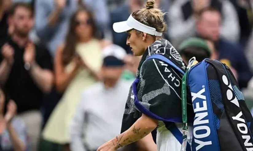 വിംബ്ൾഡണിൽ ചാമ്പ്യന് നേരത്തേ മടക്കം; വോണ്ട്രൂസോവയെ ഞെട്ടിച്ച് ജെസിക്ക