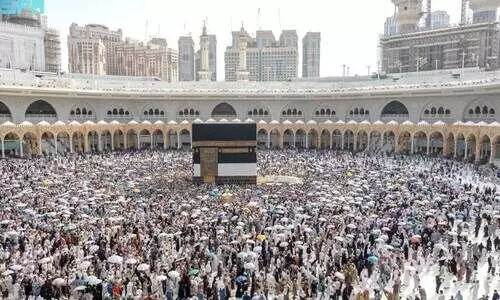 Pilgrims in Makkah