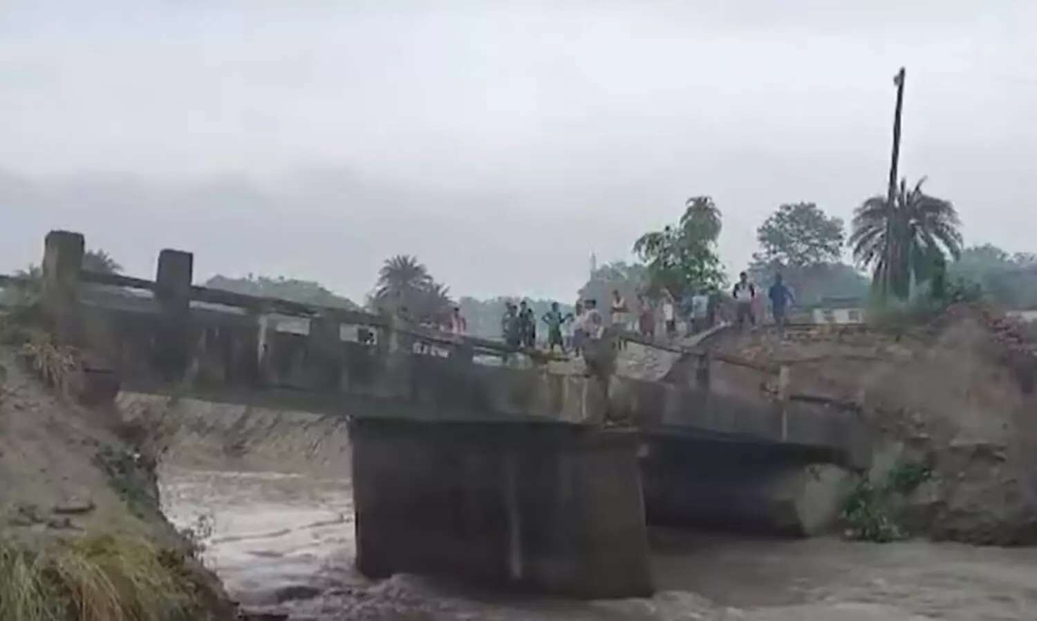 Bridge collapse