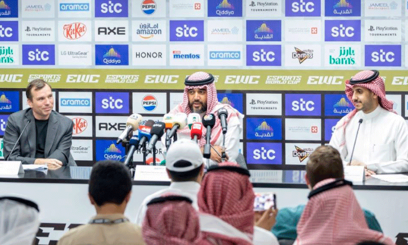 E-Sports World Cup organizers hold press conference in Riyadh