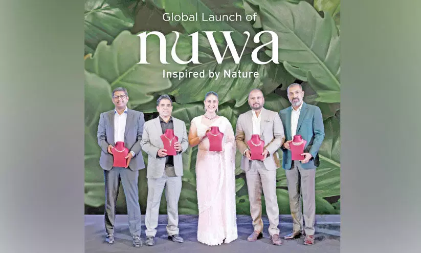 ‘നുവ’ വജ്രാഭരണശേഖരം പുറത്തിറക്കി മലബാർ ഗോൾഡ് ആൻഡ് ഡയമണ്ട്സ് ‘നുവ’ വജ്രാഭരണശേഖരം പുറത്തിറക്കി മലബാർ ഗോൾഡ് ആൻഡ് ഡയമണ്ട്സ്