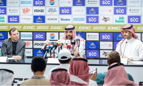 E-Sports World Cup organizers hold press conference in Riyadh