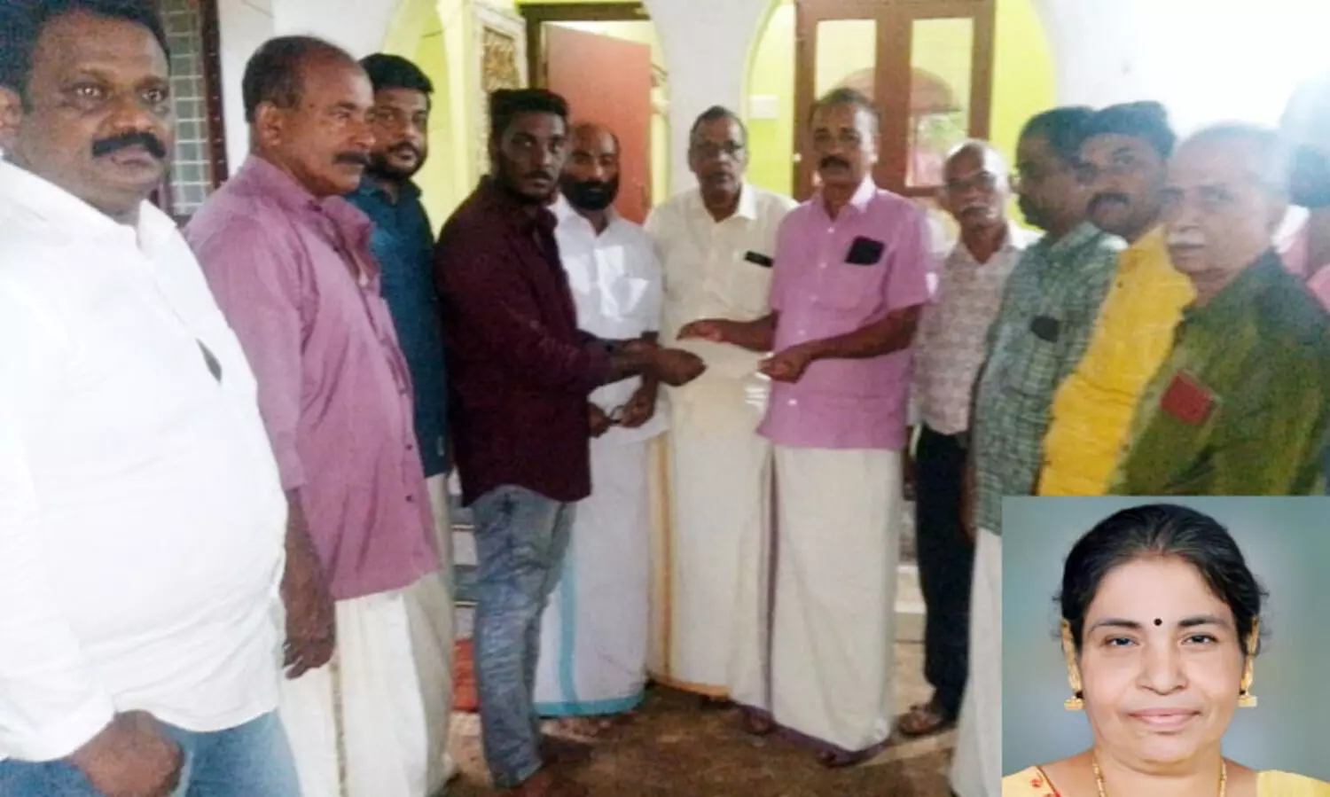 ബ​ഹ്റൈ​ൻ പ്ര​തി​ഭ സാ​ന്ത്വ​ന മ​ര​ണാ​ന​ന്ത​ര ഫ​ണ്ട് അ​ജി​ത​കു​മാ​രി​യു​ടെ കു​ടും​ബ​ത്തി​നു കൈ​മാ​റി