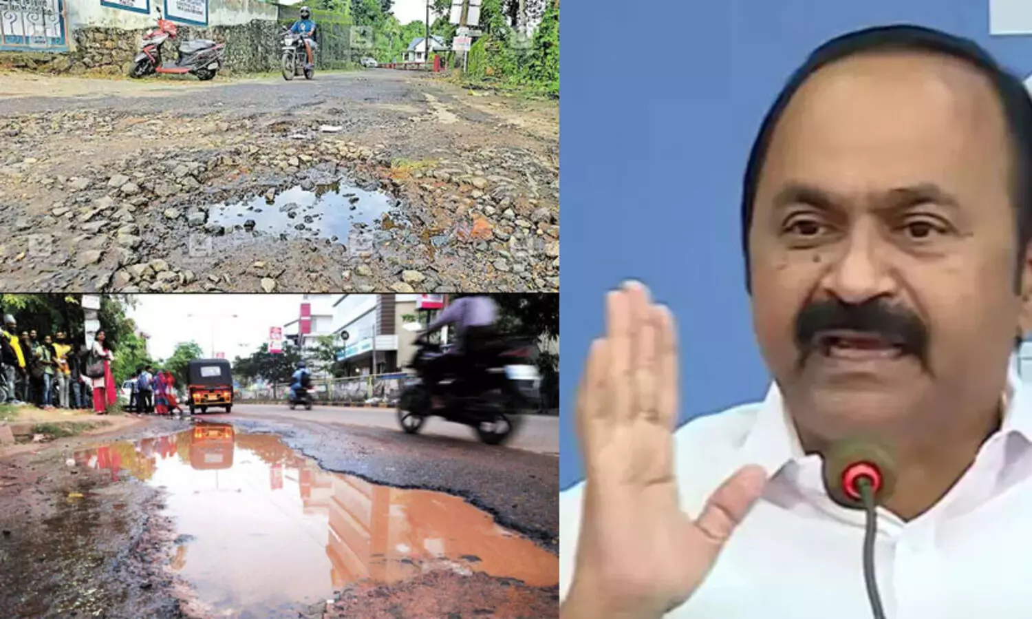 റോഡ് പണി സമയബന്ധിതമായി തീര്‍ക്കുന്നതിലും കരാറുകാരുടെ കുടിശിക നല്‍കുന്നതിലും സര്‍ക്കാര്‍ പരാജയപ്പെട്ടുവെന്ന് വി.ഡി. സതീശൻ