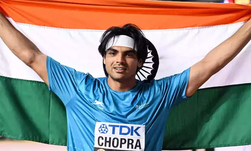 ഒളിമ്പിക്സിൽ ഇന്ത്യൻ അത്‍ലറ്റിക്സ് സംഘത്തെ നീരജ് ചോപ്ര നയിക്കും