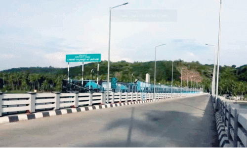 Palayi shutter cum bridge