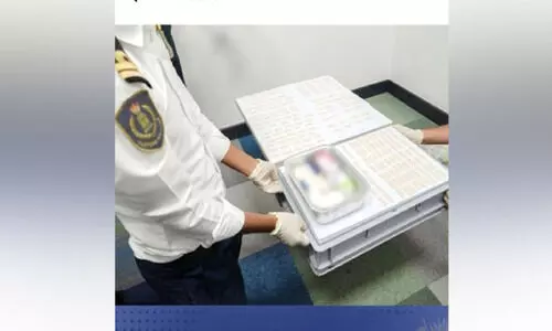 ബ​ഹ്‌​റൈ​ൻ വി​മാ​ന​ത്താ​വ​ളം വ​ഴി മ​യ​ക്കു​മ​രു​ന്ന് ക​ട​ത്ത്: യു​വാ​വും യു​വ​തി​യും അ​റ​സ്റ്റി​ൽ