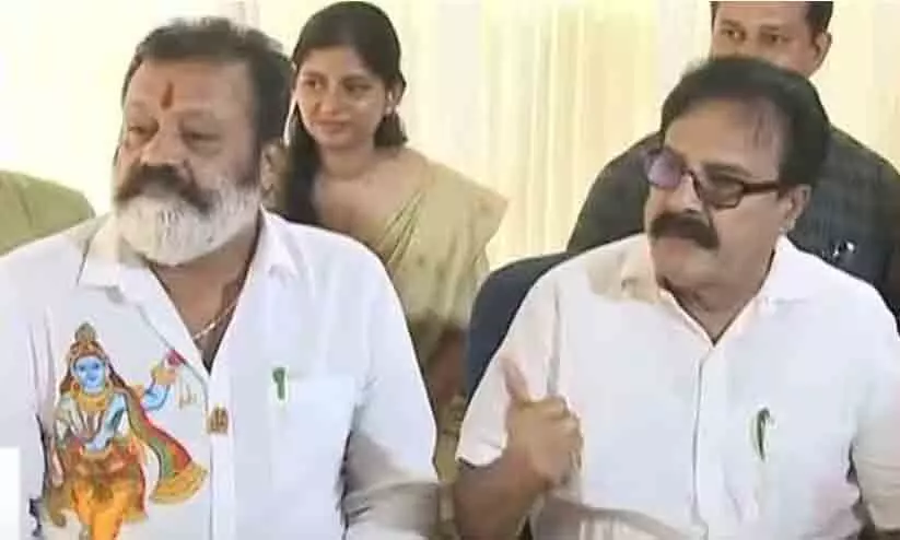 സുരേഷ് ഗോപിയെ പ്രശംസിച്ചതിൽ രാഷ്ട്രീയം കാണേണ്ട -തൃശൂർ മേയർ സുരേഷ് ഗോപിയെ പ്രശംസിച്ചതിൽ രാഷ്ട്രീയം കാണേണ്ട -തൃശൂർ മേയർ