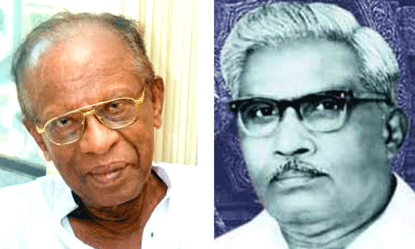 സുകുമാർ അഴീക്കോട്,കെ. ദാമോദരൻ സുകുമാർ അഴീക്കോട്,കെ. ദാമോദരൻ