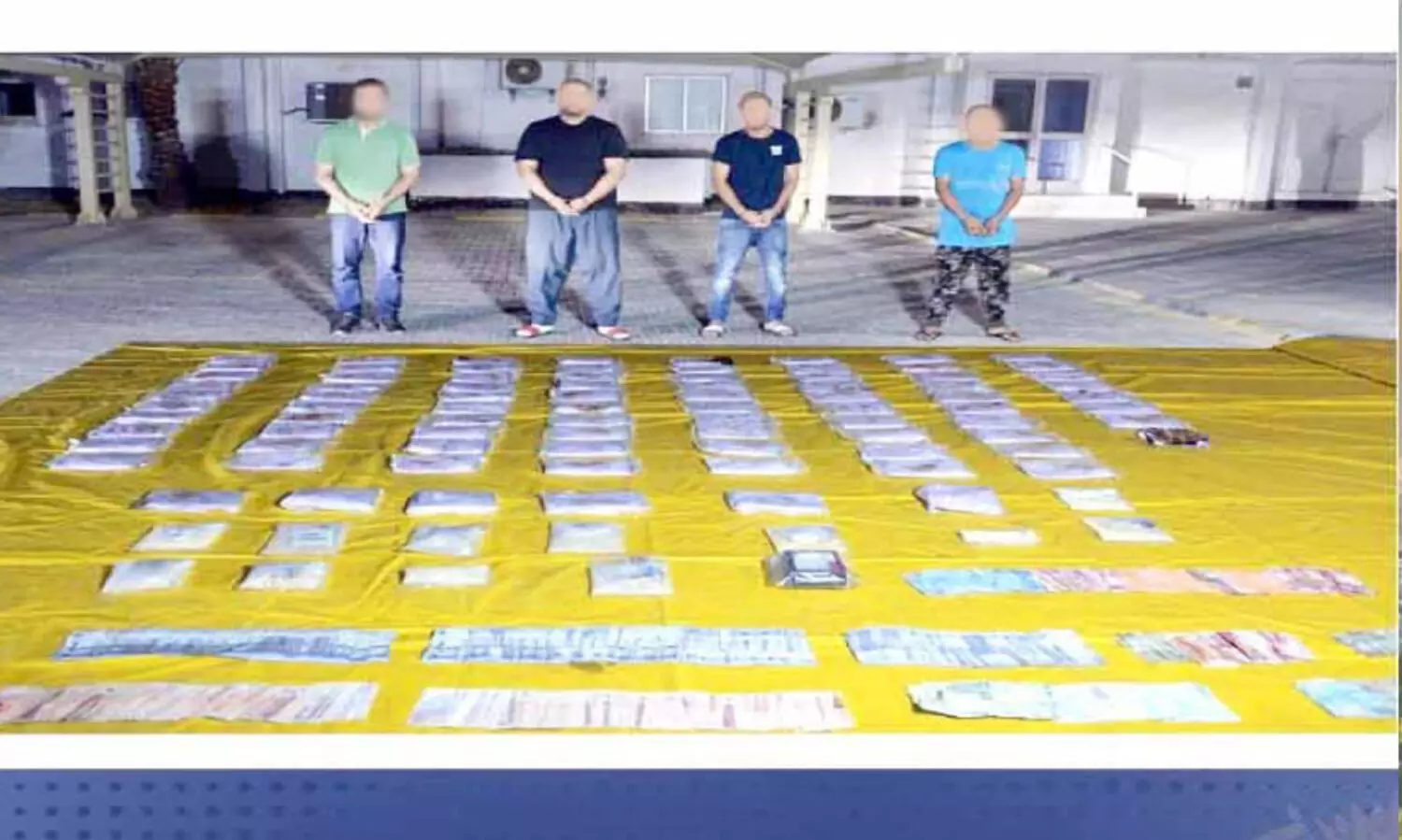 വ​ൻ മ​യ​ക്കു​മ​രു​ന്ന് വേ​ട്ട: അ​ര​ല​ക്ഷം ദീനാ​റി​ന്റെ മ​യ​ക്കു​മ​രു​ന്ന് പി​ടി​ച്ചു