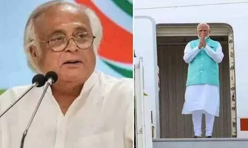 നോൺ ബയോളജിക്കൽ​ പ്രധാനമന്ത്രി മോസ്കോയിലേക്ക് പോകുമ്പോൾ രാഹുൽ ഗാന്ധി അസമും മണിപ്പൂരും സന്ദർശിക്കുന്നു -ജയ്റാം രമേശ്