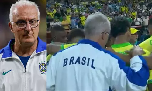 ഷൂട്ടൗട്ടിന് മുമ്പേ പരിശീലകനെ ‘പുറത്താക്കി’ തന്ത്രങ്ങൾ മെനഞ്ഞ് ബ്രസീൽ ടീം; വിവാദമായതോടെ വിശദീകരണം -വിഡിയോ