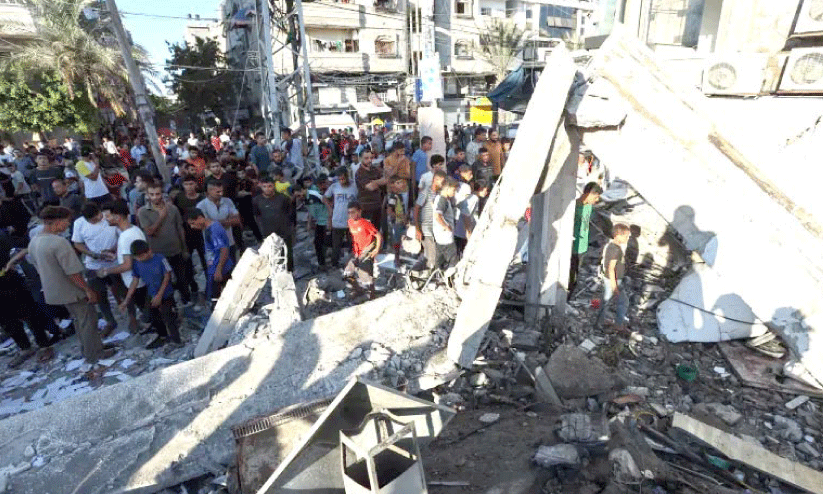 building damaged in attack building damaged in attack