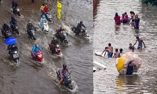 ആറ് മണിക്കൂറിൽ 300 എം.എം മഴ; വെള്ളക്കെട്ടിൽ മുങ്ങി മുംബൈ നഗരം, വിദ്യാഭ്യാസ സ്ഥാപനങ്ങൾക്ക് അവധി
