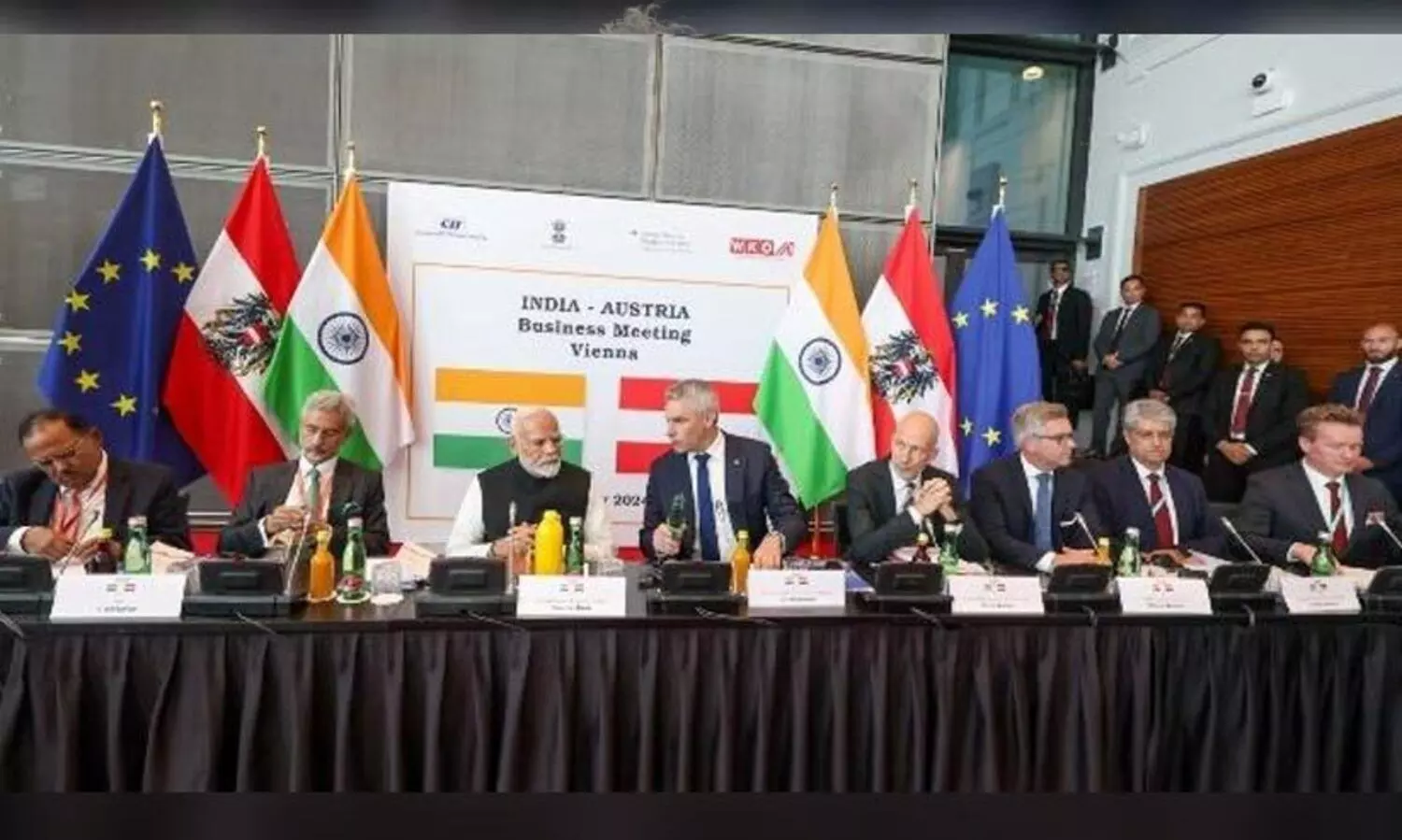 ഓസ്ട്രിയൻ കമ്പനികളെ ക്ഷണിച്ച് മോദി; വ്യവസായ പ്രമുഖരുമായി ചർച്ച നടത്തി