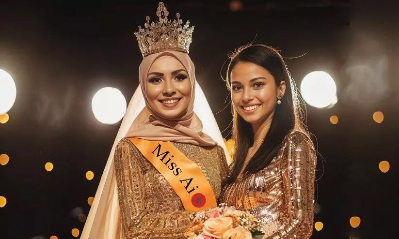 ചരിത്രം കുറിച്ച് വെർച്വൽ ലോകത്തെ സൗന്ദര്യ മത്സരം; കെൻസ ലെയ്ലി പ്രഥമ മിസ് എ.ഐ ചരിത്രം കുറിച്ച് വെർച്വൽ ലോകത്തെ സൗന്ദര്യ മത്സരം; കെൻസ ലെയ്ലി പ്രഥമ മിസ് എ.ഐ