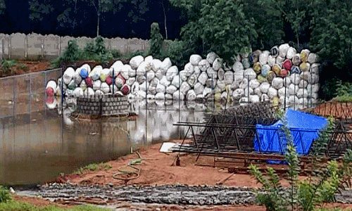 Plastic storage center