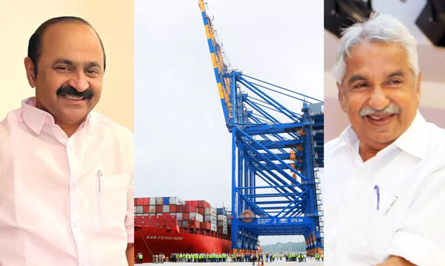 Vizhinjam Port, VD  Satheesan, Oommen Chandy