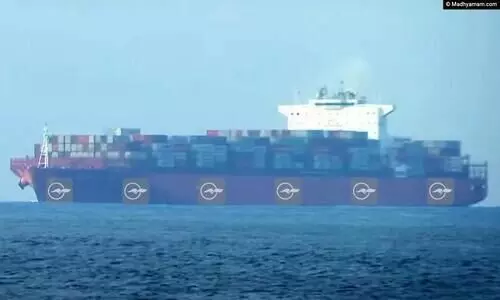 mother ship in Vizhinjam Port