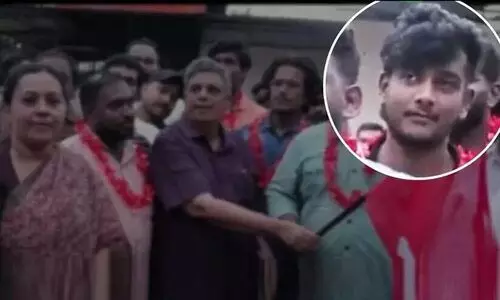 യദുകൃഷ്ണന്റെ കൈയിൽ നിന്നും കഞ്ചാവ് പിടിച്ചിട്ടില്ല, സംഘപരിവാർ ബന്ധമുള്ള ഉദ്യോഗസ്ഥനാണ് പിന്നിലെന്ന് സി.പി.എം