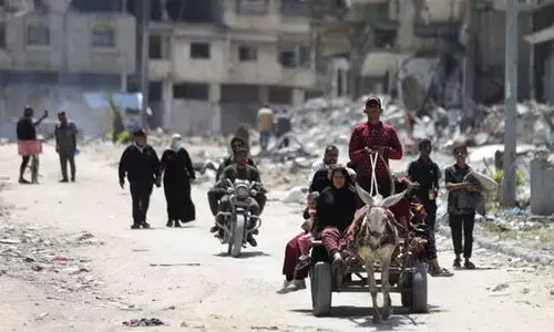 വെ​ടി​നി​ർ​ത്ത​ൽ ച​ർ​ച്ച​ക​ൾ പു​രോ​ഗ​മി​ക്കു​ന്ന​തി​നി​ടെ ഗസ്സ ഒ​ഴിയണമെന്ന് വീണ്ടും ഇസ്രായേൽ മുന്നറിയിപ്പ്