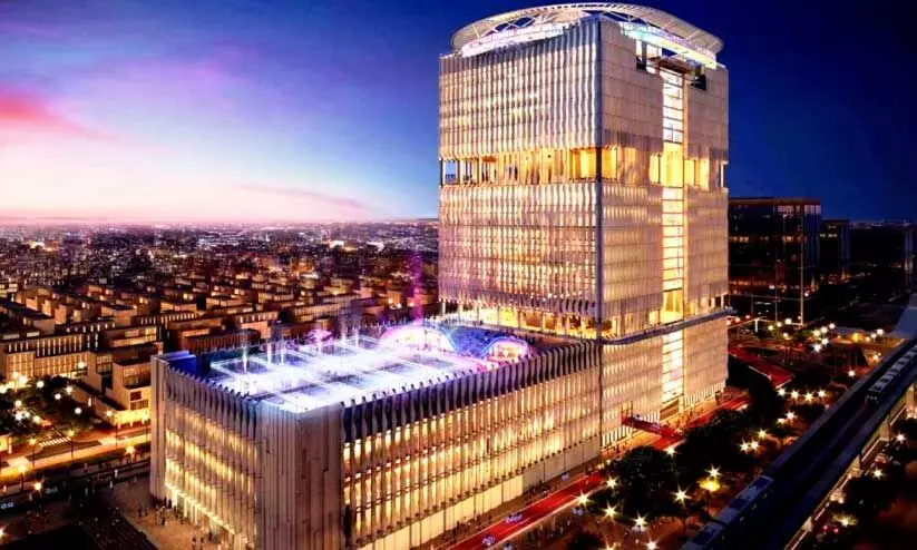 Model of Sports Tower in Riyadh