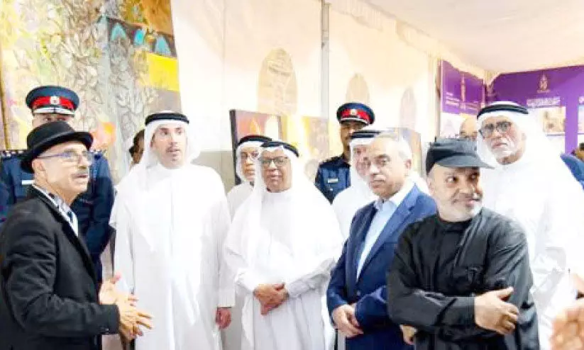 ശ്രദ്ധയാകർഷിച്ച് ഇമാം ഹുസൈൻ കലാ പ്രദർശനം ശ്രദ്ധയാകർഷിച്ച് ഇമാം ഹുസൈൻ കലാ പ്രദർശനം