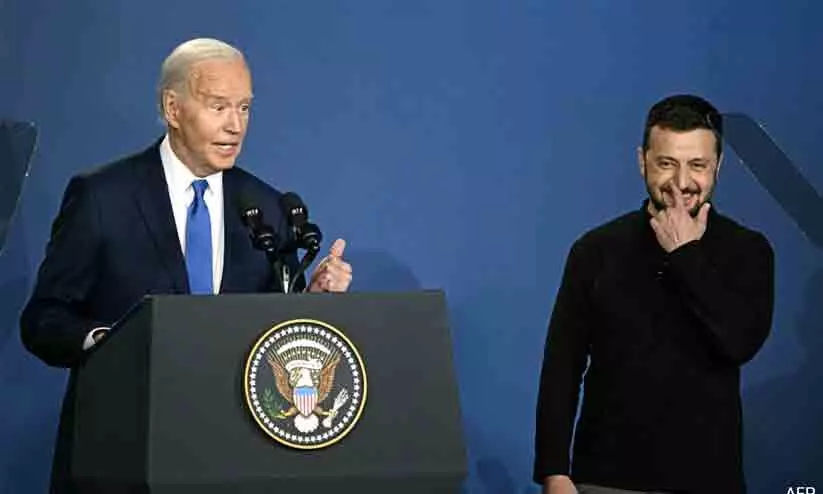 സെലൻസ്കിയെ പ്രസിഡന്റ് പുടിനെന്ന് വിളിച്ച് ബൈഡൻ; വീണ്ടും നാക്കുപിഴ