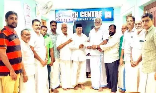 Handed over relief fund