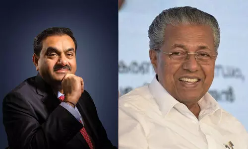 അദാനിയെ പുകഴ്ത്തി മുഖ്യമന്ത്രി; തുറമുഖം യാഥാർഥ്യമാക്കാൻ സഹായിച്ചവർക്ക് നന്ദിയെന്നും പിണറായി
